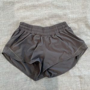 Lululemon grey running shorts